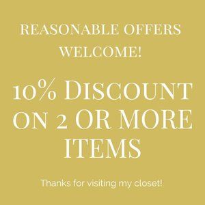 10% off  & only one shipping fee - Bundle to save!